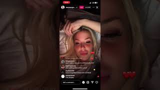 Tana Mongeau IG Live w BF Makoa 332024 Canceled Tour Stop in Nashville [upl. by Gian]