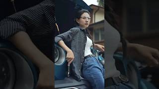 北美女汉子😎求人不如求己👉👉👉干就完了 vlog repost shortsvideo strongwomen repairing cars [upl. by Ahsakat]