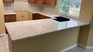 Sandgate Cambria Kitchen and Vanity cambria interiors countertop sandgate [upl. by Kalil]