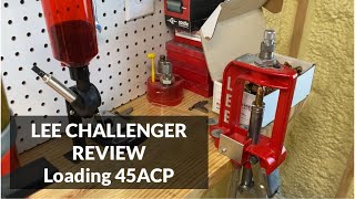 Lee Challenger Breech Lock Press Review 45acp [upl. by Nogaem]