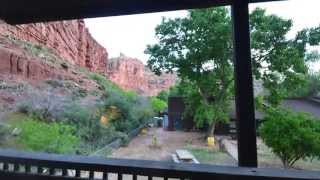 Havasupai Lodge Room Walkthrough  Havasu Falls [upl. by Hanover120]