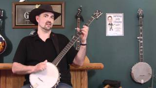 Frailing Banjo Lesson John Henry [upl. by Chaffinch]