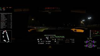 rFactor 2 Le mans night test 1660 super 2560x1080 [upl. by Ahsea]