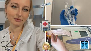 Hemşirelik Hastane Staj Vlog 2 👩🏼‍⚕️🏥 kan şekeri ölçümü manuel tansiyon ölçümü [upl. by Edda]