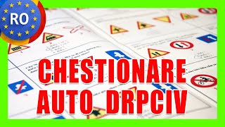 REZOLVARE CHESTIONARE AUTO DRPCIV CATEGORIA B 88 [upl. by Zadoc]