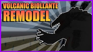 The Volcanic Biollante Remodel  Kaiju Universe [upl. by Polky]