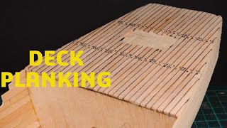 Amati Nina 165 Deck planking part 2 [upl. by Olympia]