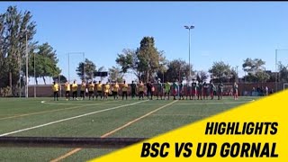 HIGHLIGHTS BSC VS UD GORNAL  ENTREVISTA POST PARTIDO J8 TEMPORADA 2425 [upl. by Alliuqet]