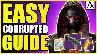 Solo Grandmaster Nightfall  The Corrupted  Stasis Warlock w Osmiomancy  Malfeasance Destiny 2 [upl. by Solegna]