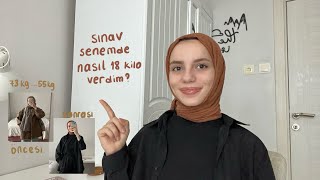 5 ayda nasıl 18 kilo verdim Yks’ye hazırlanırken kilo verdim diyet kilo kiloverme kilovermek [upl. by Geri325]