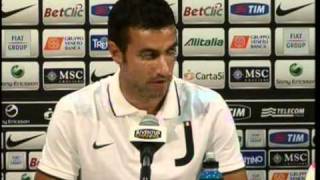 QUAGLIARELLA PRESENTAZIONE ALLA JUVENTUS 28810 [upl. by Llerad658]