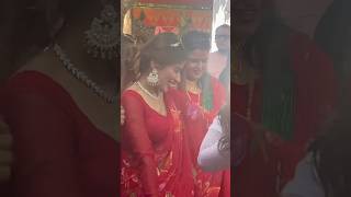 Nepali marriage ceremony with Nepali folk pachebaja dance nepali travel [upl. by Emerald]