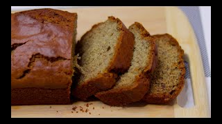 Homemade banana bread  moist banana bread recipe [upl. by Deery]