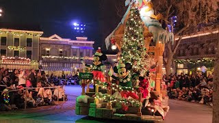 A Christmas Fantasy Parade 2022 2023 Disneyland [upl. by Koeppel]