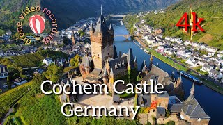 Cochem Castle Germany Historical places of Germany Architectural monuments of Germany [upl. by Ymer]