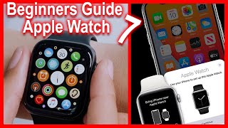 How To Use The Apple Watch Series 7  Beginners Guide Tutorial [upl. by Irisa]