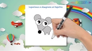 Impariamo a disegnare un topolino [upl. by Mechelle]