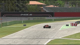 IRACING F1 IGP TOUR Imola Mercedes w13 race lap 11912 [upl. by Oidualc]