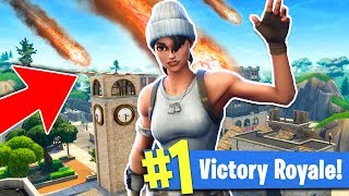 METEORS ARE FALLING IN FORTNITE Fortnite Battle Royale [upl. by Davina20]