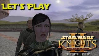 Lets Play Star Wars Kotor 2 27  Ab zur Jedi Enklave DEHD [upl. by Iretak]