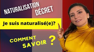 Trouver votre nom au JO  Naturalisation par décret Important [upl. by Stanislaw]