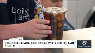 Westby students gain life skills through new coffee cart program [upl. by Imoin]