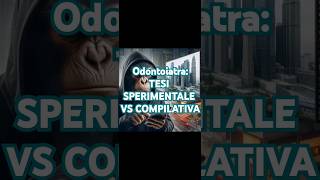 Odontoiatria tesi sperimentale vs compilativa [upl. by Fredia]