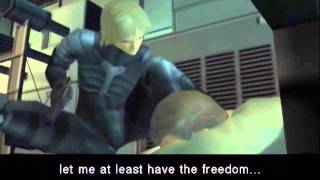 MGS2 122 Youre a Man Cutscene [upl. by Domini]