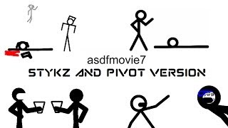 asdfmovie7 Stykz And Pivot Version [upl. by Wentworth]