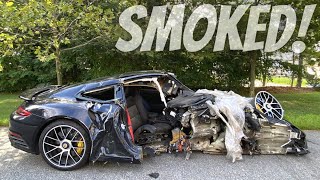 I Bought a DESTROYED Porsche 911 Turbo S At SALVAGE AUCTION [upl. by Ecissej]