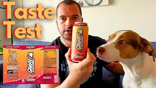 GHOST® ENERGY Zero Sugars Energy Drink Strawbango Margarita Taste Test [upl. by Circosta818]