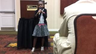 Elise my NieceSinging Worship Song at Church [upl. by Sands]