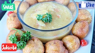 Guyanese Pholourie with Mango SourMango Dipping Sauce on Fireside  Recipe in Description [upl. by Ahtoelc]