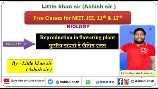 L1CLASS12Reproduction in flowering plantNEETAIIMS NURSING ICARPNSTASHISH SiRLITTLE KHAN SiR [upl. by Jed447]