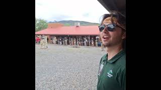 Ranger Dining hall call for lunch at Philmont Scout Ranch 2024 [upl. by Moriarty]