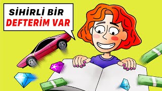 Sihirli Bir Defterim Var ve İçine Ne Yazarsam Gerçekleşiyor [upl. by Frankie]