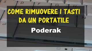 Come smontare un tasto della tastiera da un portatile  Tutorial [upl. by Atsugua]