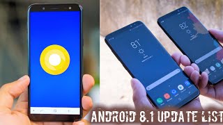 Samsung oreo 81 full update list  J7 max J7 pro j7 prime S8 S8 plus Note8 and more [upl. by Spanjian]