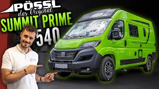 Das grüne BIEST  Hammermäßiger Campervan 🟢  Pössl Summit Prime 540 [upl. by Scharf]