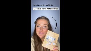 UpCircle Beauty  How To Use Our Cleanse Tone Moisturise Skin Care Set [upl. by Benedetta]