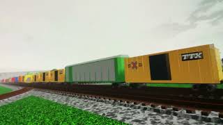 NS 1071 leds NS mixed freight [upl. by Alleyne]