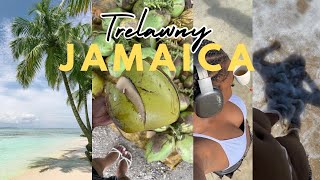 JAMAICA TRAVEL VLOG  family trip exploring Trelawny Ocean coral spring room tour  island life [upl. by Lourie]