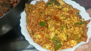 ಢಾಬಾ ಸ್ಟೈಲ್  ಪನೀರ್ ಬುರ್ಜಿ  Quick Paneer Bhurji Recipe in Kannada [upl. by Natalia]