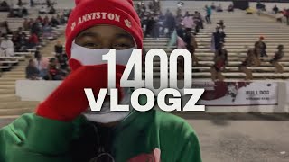 1400 Vlogz 🏈 Anniston Vs Talladega🔥🎥 Ft Taypersona amp jamarijackson [upl. by Kilian]