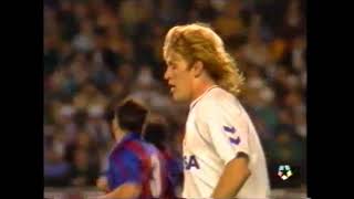 Robert Prosinecki vs Barcelona I Santiago Bernabeu I LaLiga 9192 I All Touches and Actions [upl. by Hallvard]