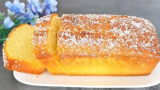 Cake à la crème fraîche en 5 minutes  Vous ferez ce gâteau tous les jours Recette facile et rapide [upl. by Gaal]