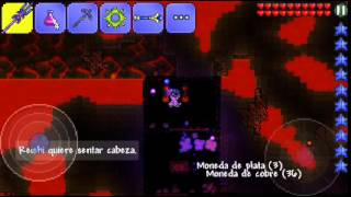 Como hacer lingotes de piedra infernal en terraria [upl. by Dukey]