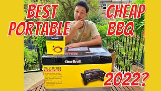 Best Cheap Portable Gas BQQ in 2022 CharBroil X200 Unboxing and first cook [upl. by Aticilef132]