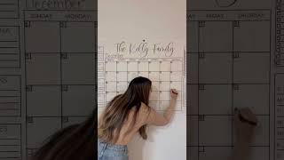 Family calendar update momlife momorganization calendar etsyfinds viral momthings organized [upl. by Esadnac]