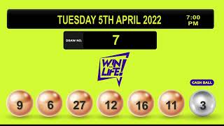 NLCB Online Draws Tuesday 5th April 2022 [upl. by Almire]